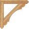 Ekena Millwork Olympic Arts & Crafts Rough Sawn Bracket, Western Red Cedar, 4"W x 32"D x 32"H BKT04X32X32OLY03RWR - alternate 3